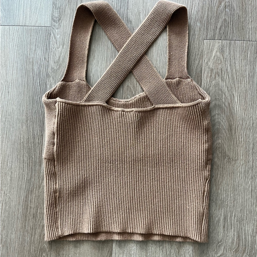 Coffee Knit Tank - Picture 4 of 4